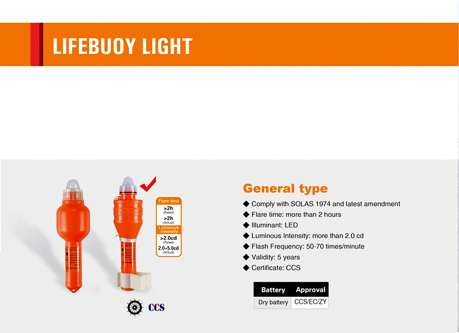 Lifebuoy Light Specs