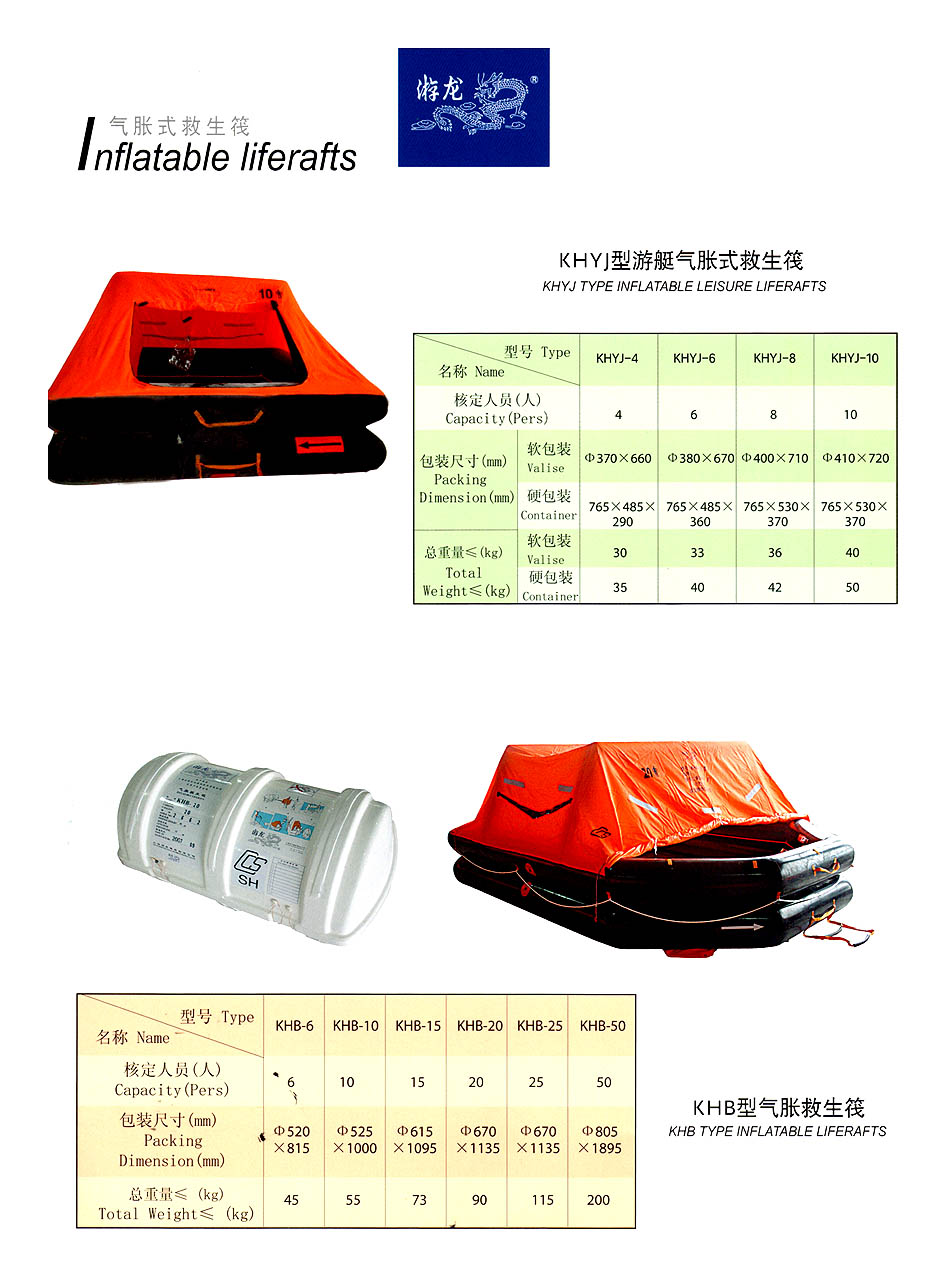 Liferaft KHYJ & KHB