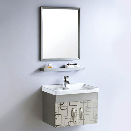 Bravo 6021 Mirror 50x70cm 6040 Basin Cabinet