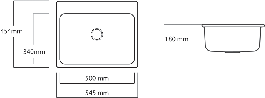 Bravo Kitchen Sink A25 Specs