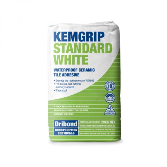 Dribond Kemgrip Standard White