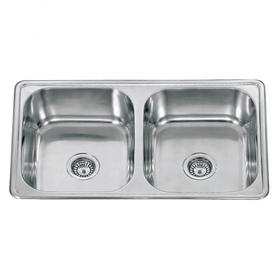 Bravo Kitchen Sink D38 Double Bowl