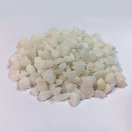 Pebble Stone White 4-6MM