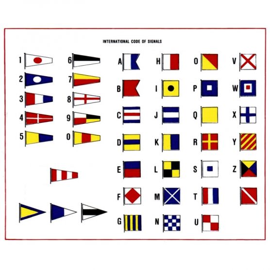 International Code Of Flag - DAITTI.COM