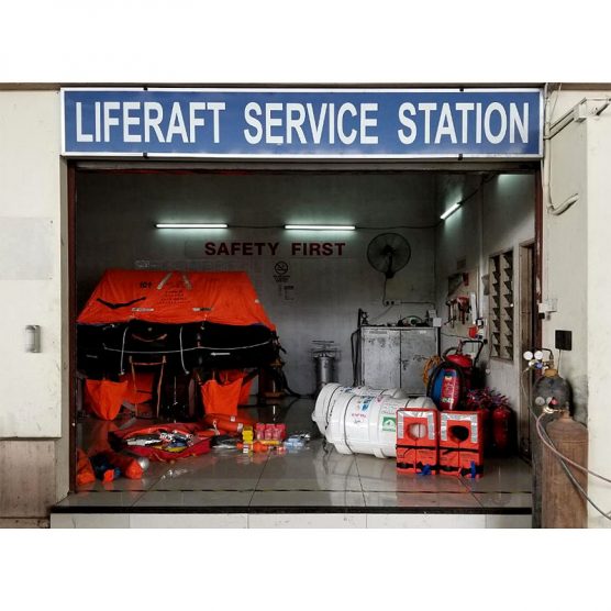 Liferaft Servicing Station